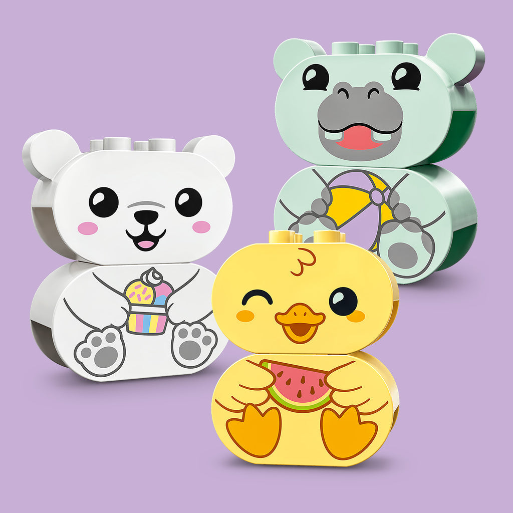 LEGO® DUPLO™ My First Bath Time Fun: Floating Animal Train - Đồ chơi nhà tắm Tàu động vật nổi (10965) - Hình ảnh bổ sung 8