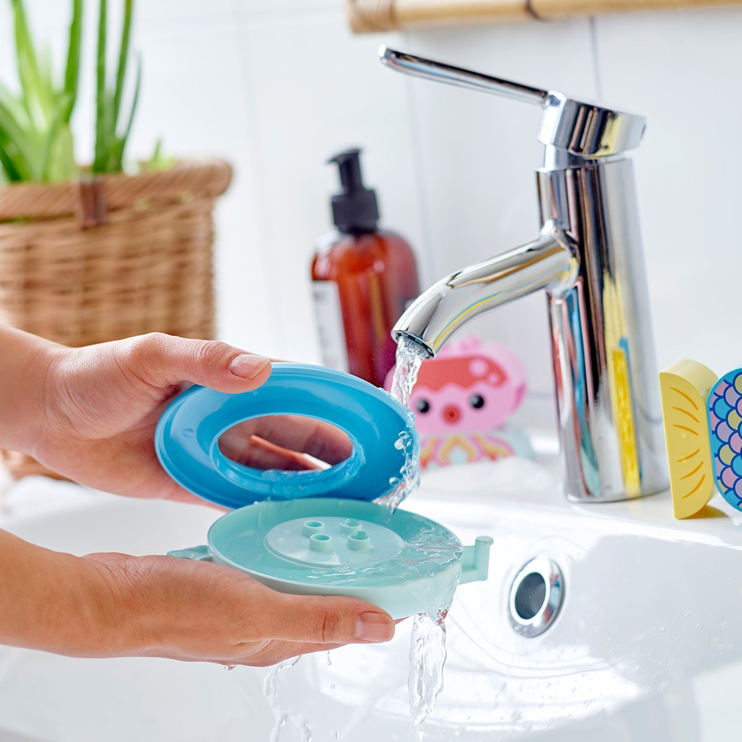 LEGO® DUPLO™ My First Bath Time Fun: Floating Animal Island - Đồ chơi nhà tắm Đảo động vật nổi - LEGO 10966 LEGO - ảnh 1 - Le