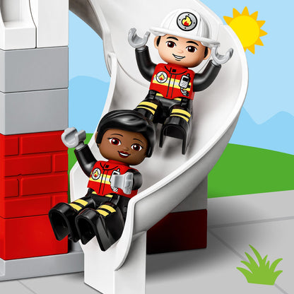 LEGO® DUPLO™ Rescue Fire Station & Helicopter - Trạm Cứu Hỏa & Trực Thăng Cứu Hộ - LEGO 10970 LEGO - ảnh 3 - Lego
