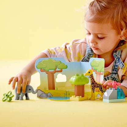 LEGO® DUPLO™ Wild Animals of Africa 10971 Đồ Chơi Lắp Ráp Động Vật Châu Phi - Hình ảnh bổ sung 4