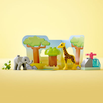 LEGO® DUPLO™ Wild Animals of Africa 10971 Đồ Chơi Lắp Ráp Động Vật Châu Phi - Hình ảnh bổ sung 5