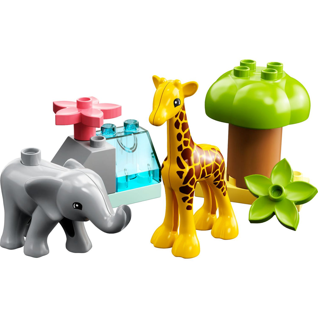 LEGO® DUPLO™ Wild Animals of Africa 10971 Đồ Chơi Lắp Ráp Động Vật Châu Phi - Hình ảnh chi tiết 2