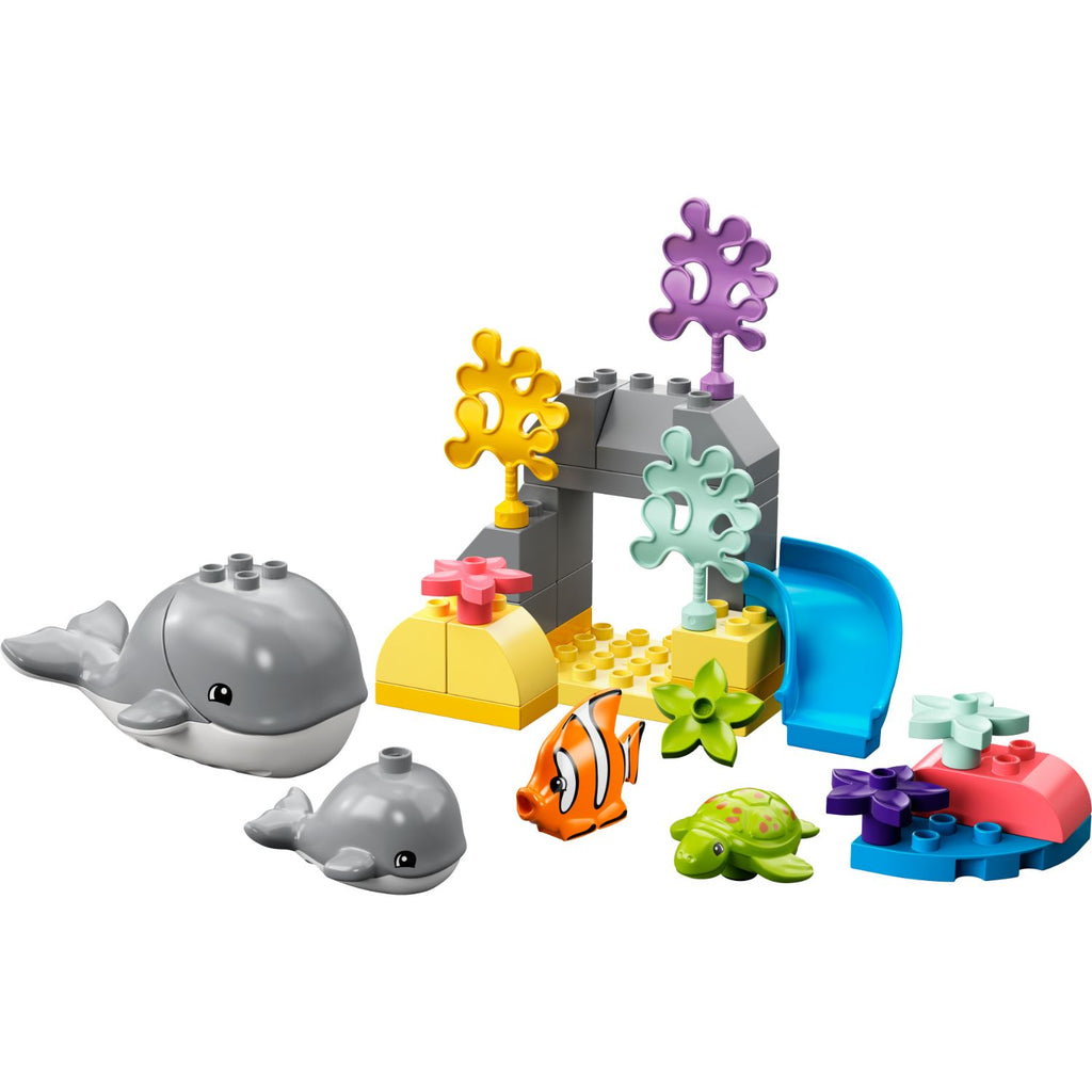 LEGO® DUPLO™ Wild Animals of the Ocean - Bộ Đồ Chơi Sinh Vật Biển - LEGO 10972 - Hình ảnh chi tiết 2