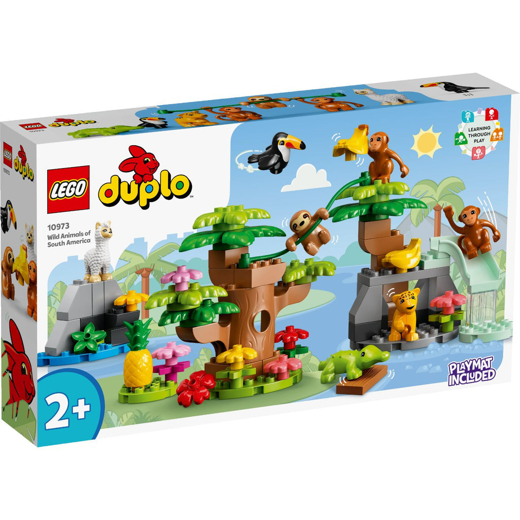 LEGO® DUPLO™ Wild Animals of South America - Đồ Chơi Xếp Hình Động Vật Nam Mỹ 10973 - Hình ảnh sản phẩm