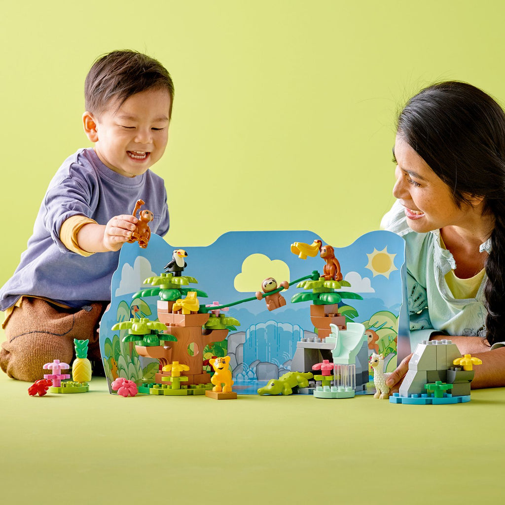 LEGO® DUPLO™ Wild Animals of South America - Đồ Chơi Xếp Hình Động Vật Nam Mỹ 10973 - Góc nhìn khác 3