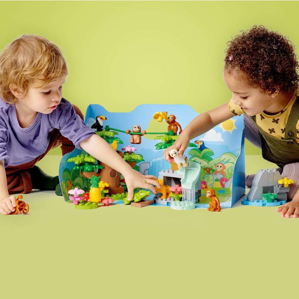 LEGO® DUPLO™ Wild Animals of South America - Đồ Chơi Xếp Hình Động Vật Nam Mỹ 10973 - Hình ảnh bổ sung 4
