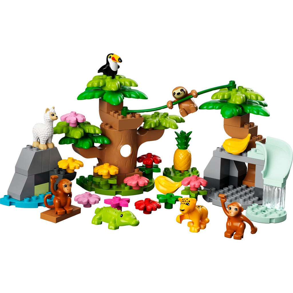LEGO® DUPLO™ Wild Animals of South America - Đồ Chơi Xếp Hình Động Vật Nam Mỹ 10973 - Hình ảnh chi tiết 2