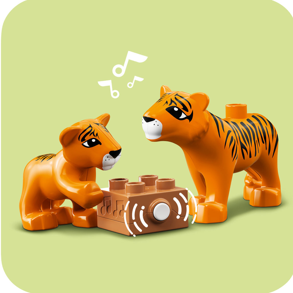 LEGO® DUPLO™ Wild Animals of Asia - Đồ Chơi Lắp Ráp Động Vật Hoang Dã Châu Á - LEGO 10974 - Hình ảnh bổ sung 7