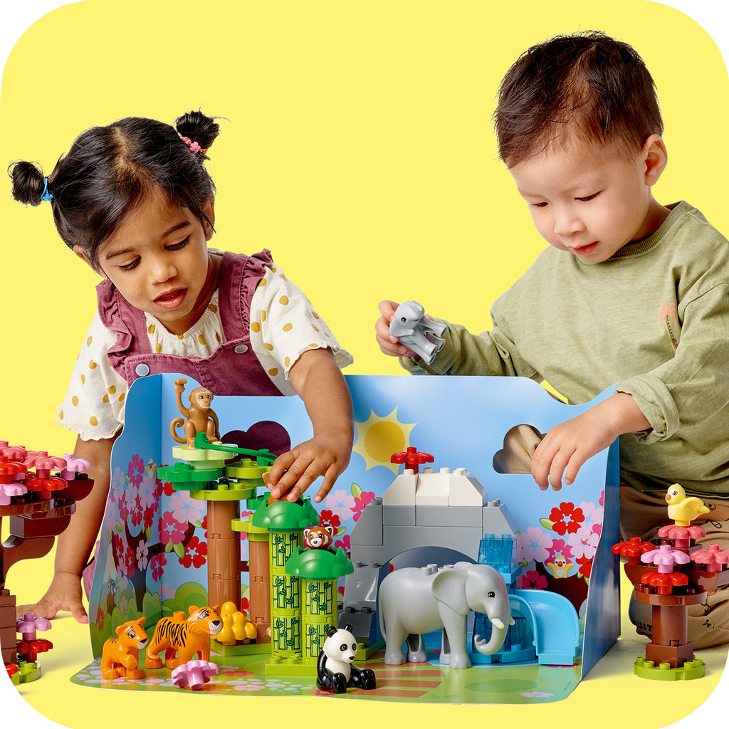 LEGO® DUPLO™ Wild Animals of Asia - Đồ Chơi Lắp Ráp Động Vật Hoang Dã Châu Á - LEGO 10974 - Hình ảnh bổ sung 8