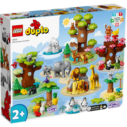 LEGO® DUPLO™ Wild Animals of the World - Đồ Chơi Lắp Ráp Khám Phá Động Vật Hoang Dã - LEGO 10975 - Hình ảnh sản phẩm