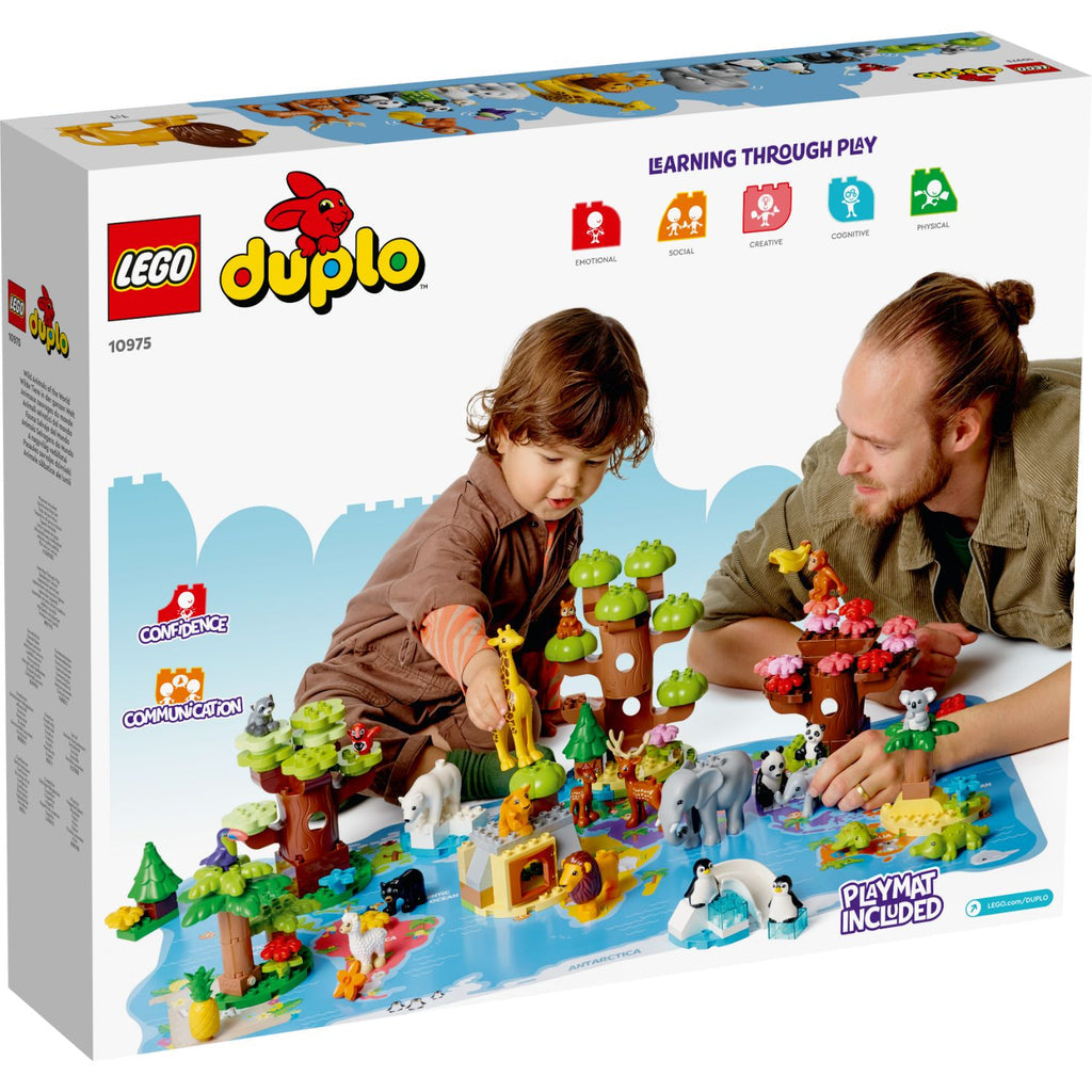 LEGO® DUPLO™ Wild Animals of the World - Đồ Chơi Lắp Ráp Khám Phá Động Vật Hoang Dã - LEGO 10975 - Hình ảnh bổ sung 5