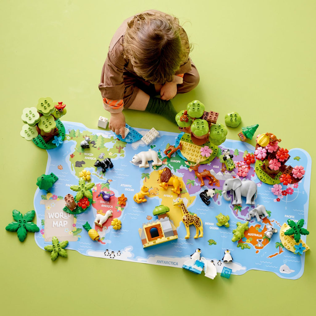 LEGO® DUPLO™ Wild Animals of the World - Đồ Chơi Lắp Ráp Khám Phá Động Vật Hoang Dã - LEGO 10975 - Góc nhìn khác 3