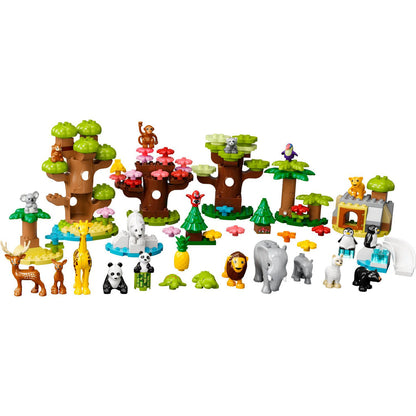 LEGO® DUPLO™ Wild Animals of the World - Đồ Chơi Lắp Ráp Khám Phá Động Vật Hoang Dã - LEGO 10975 - Hình ảnh chi tiết 2