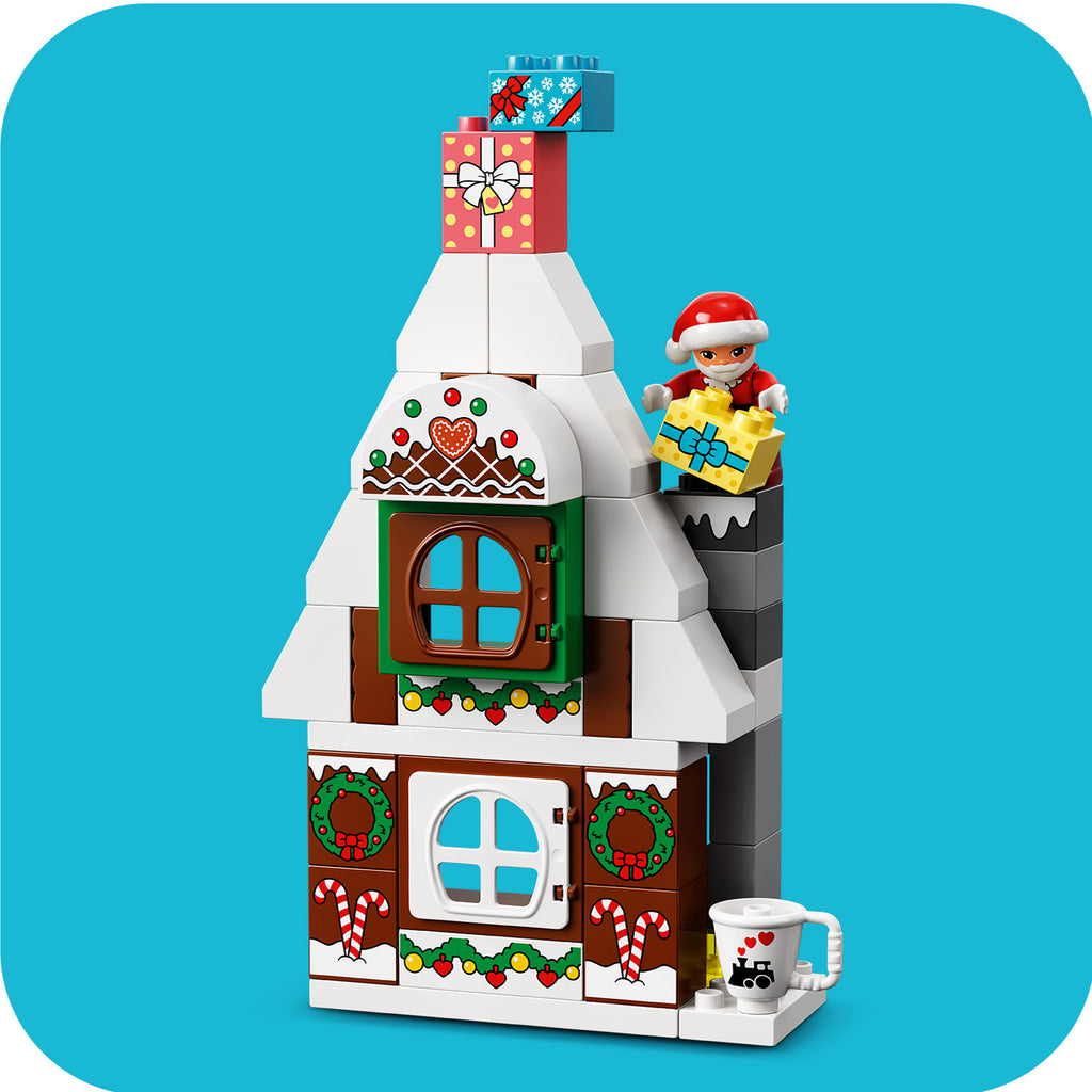 LEGO® DUPLO™ Santa's Gingerbread House - Đồ chơi lắp ráp Ngôi Nhà Bánh Gừng Giáng Sinh LEGO 10976 - Hình ảnh bổ sung 6