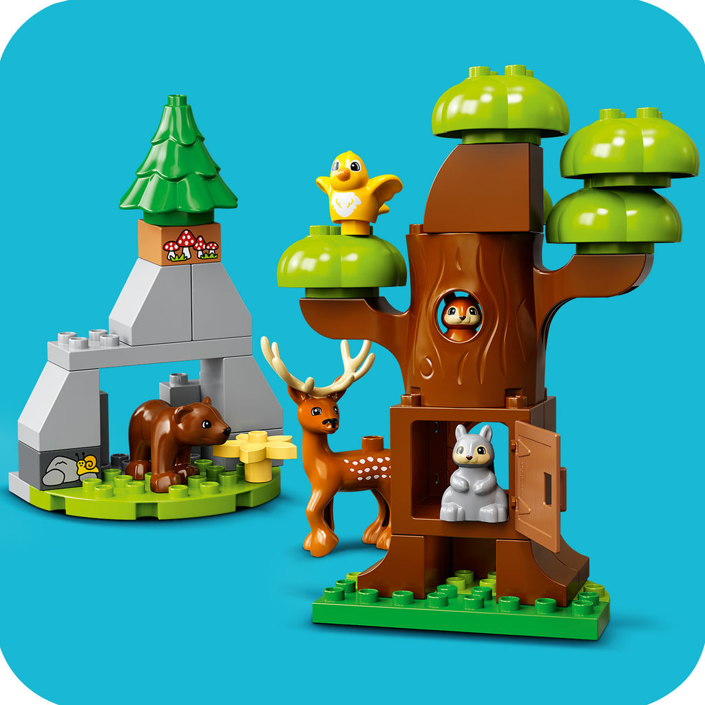 LEGO® DUPLO™ Wild Animals of Europe - Đồ chơi lắp ráp Động vật Châu Âu 10979 - Hình ảnh bổ sung 8