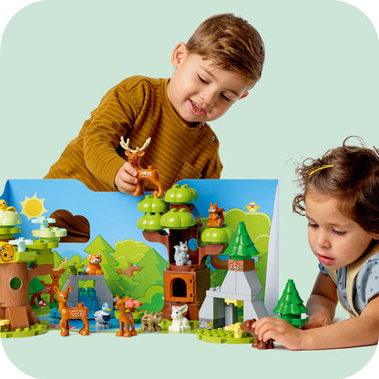 LEGO® DUPLO™ Wild Animals of Europe - Đồ chơi lắp ráp Động vật Châu Âu 10979 - Hình ảnh bổ sung 9
