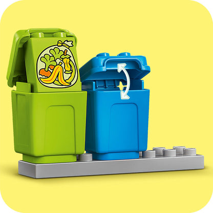 LEGO® DUPLO™ Town Recycling Truck - Đồ chơi Xe chở rác tái chế 10987 - LEGO chính hãng - Hình ảnh bổ sung 7