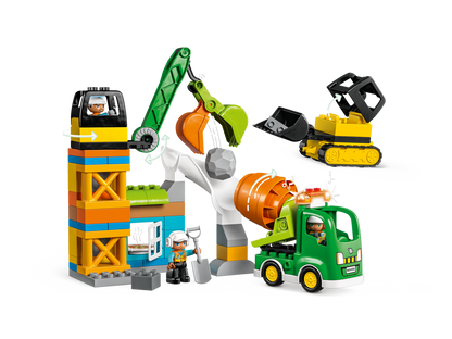 LEGO® DUPLO™ Town Construction Site - Bộ Đồ Chơi Công Trường Xây Dựng - LEGO 10990 - Hình ảnh chi tiết 2