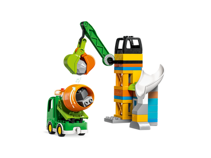 LEGO® DUPLO™ Town Construction Site - Bộ Đồ Chơi Công Trường Xây Dựng - LEGO 10990 - Góc nhìn khác 3