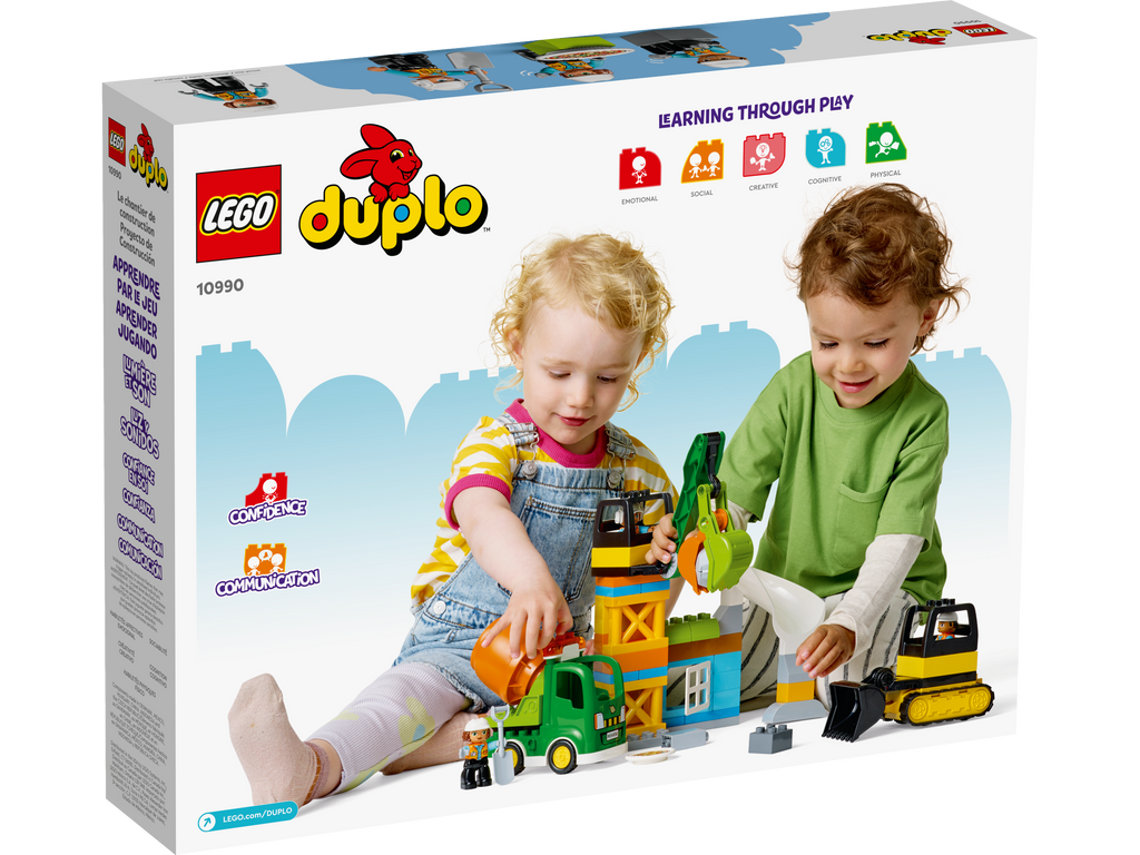 LEGO® DUPLO™ Town Construction Site - Bộ Đồ Chơi Công Trường Xây Dựng - LEGO 10990 - Hình ảnh bổ sung 5