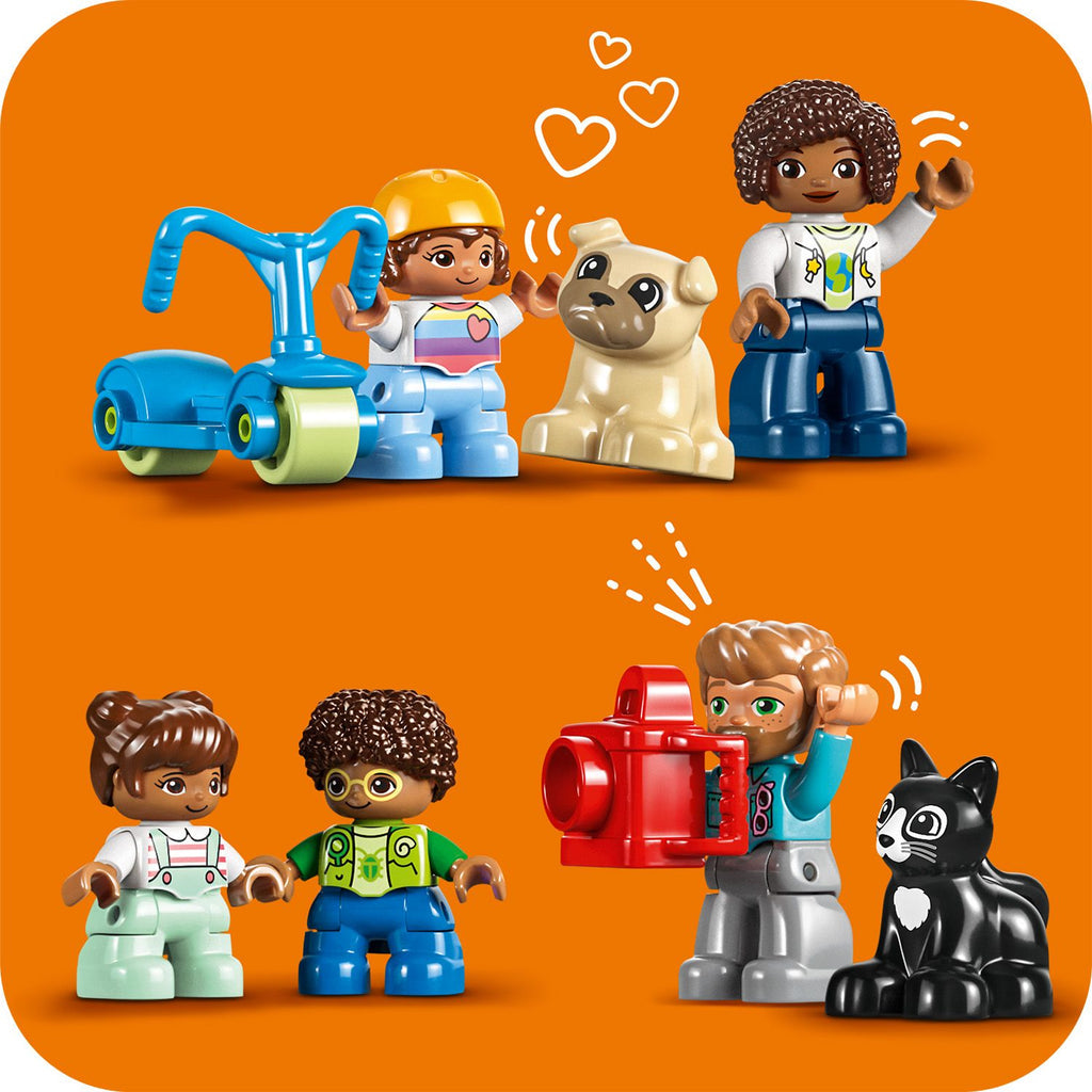 LEGO® DUPLO™ Town 3in1 Family House Ngôi Nhà Gia Đình 3 Trong 1 LEGO 10994 - Hình ảnh bổ sung 6