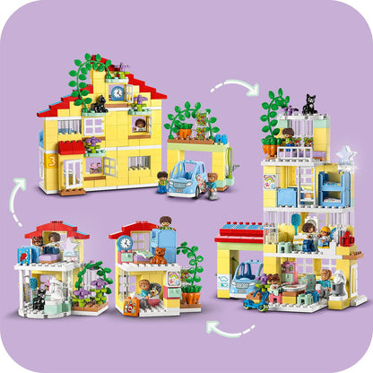 LEGO® DUPLO™ Town 3in1 Family House Ngôi Nhà Gia Đình 3 Trong 1 LEGO 10994 - Hình ảnh bổ sung 8
