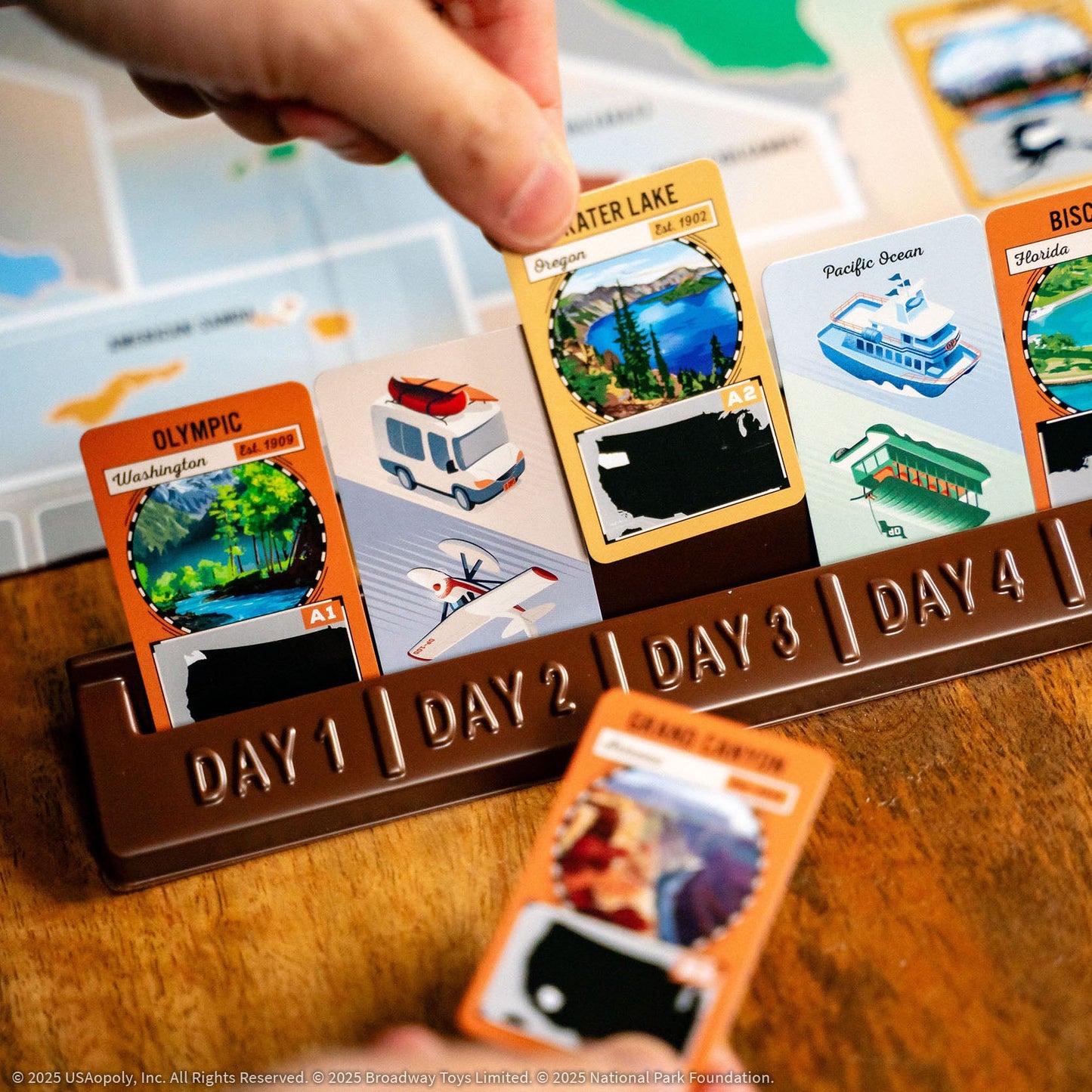 10 Days in the National Parks - Board Game Du Lịch Khám Phá Mỹ - The Op Games