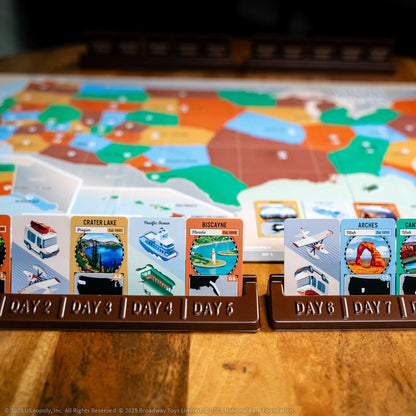 10 Days in the National Parks - Board Game Du Lịch Khám Phá Mỹ - The Op Games