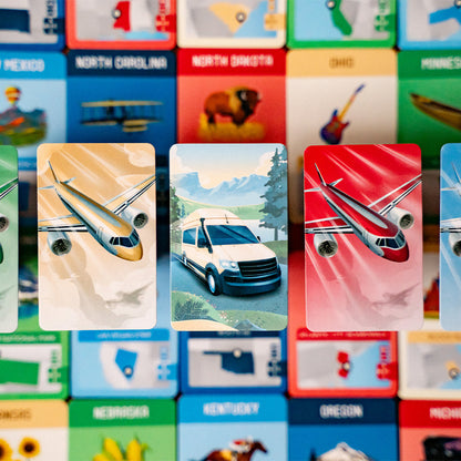 10 Days in the USA - Trò chơi Board Game Chiến Thuật - The Op Games