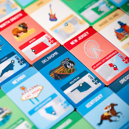 10 Days in the USA - Trò chơi Board Game Chiến Thuật - The Op Games