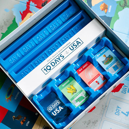 10 Days in the USA - Trò chơi Board Game Chiến Thuật - The Op Games