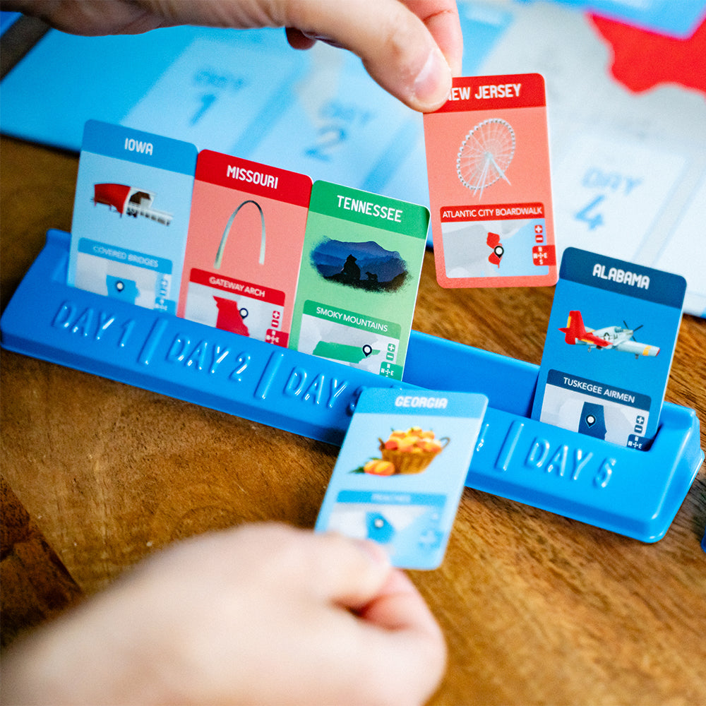 10 Days in the USA - Trò chơi Board Game Chiến Thuật - The Op Games
