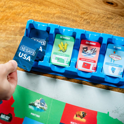 10 Days in the USA - Trò chơi Board Game Chiến Thuật - The Op Games