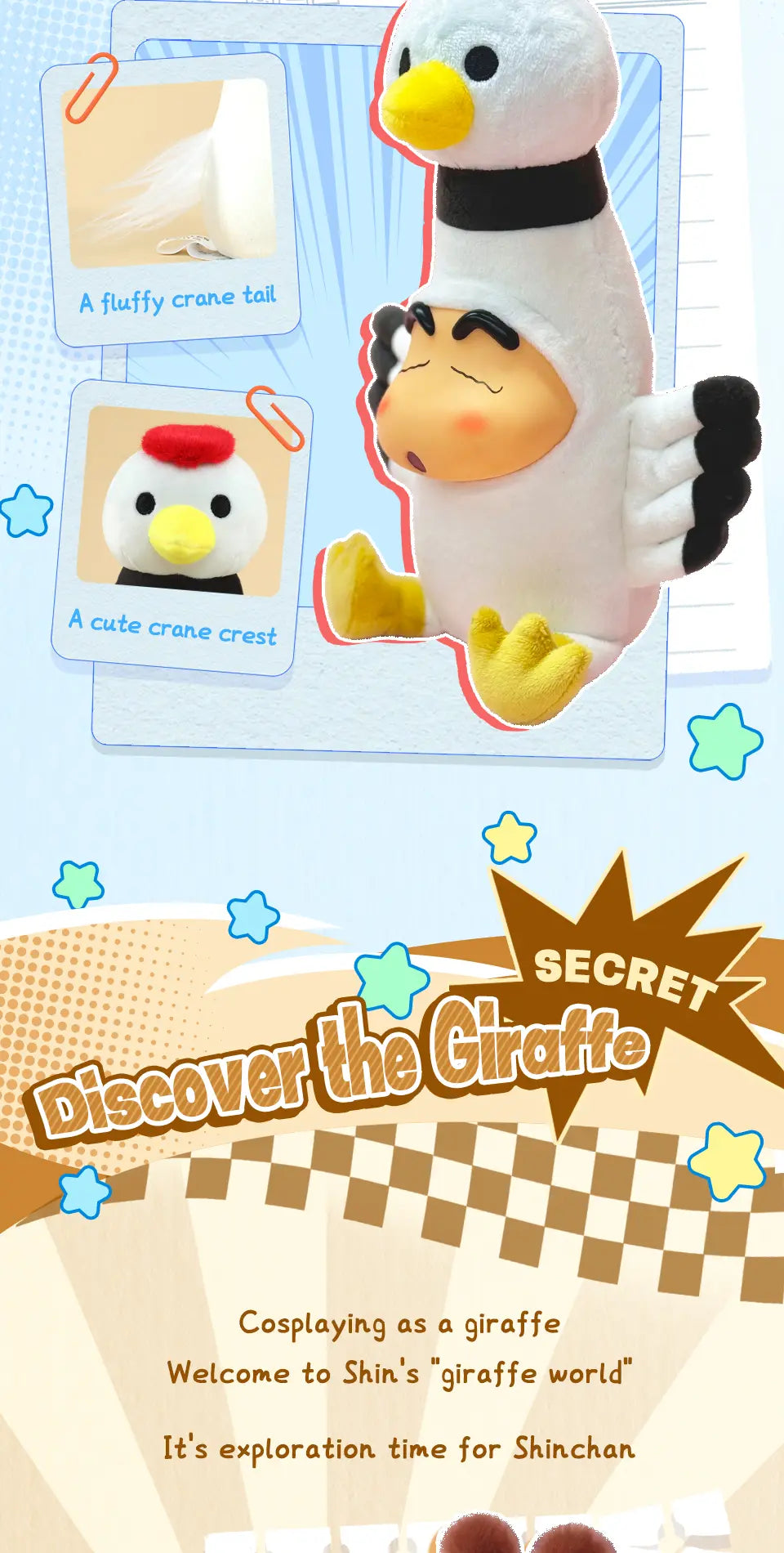 Crayon Shinchan Growing Fun Blind Box - Mô hình Art Toy Blind Box - 52TOYS