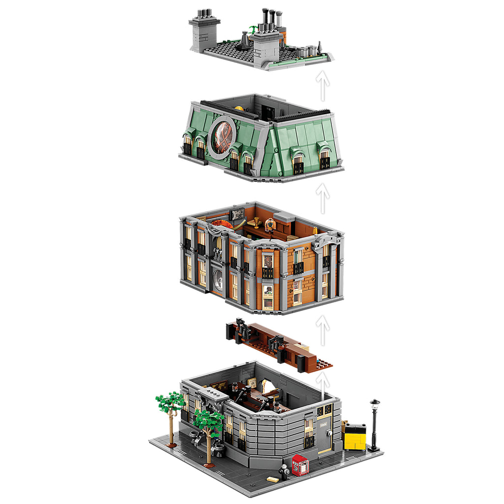 LEGO® Marvel Sanctum Sanctorum Mô hình lắp ráp Biệt thự Phù Thủy Tối Thượng 76218