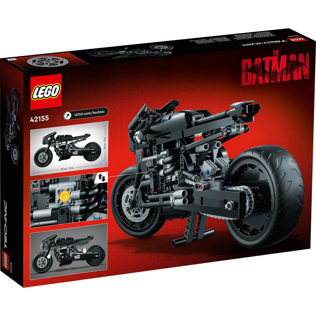 LEGO® Technic™ The Batman - Batcycle™ - Mô Hình Xe Mô Tô Người Dơi Đồ Chơi Lắp Ráp LEGO 42155