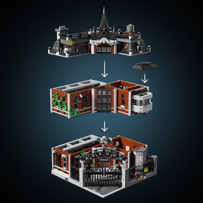 LEGO® DC Batman™ Arkham Asylum™ - Bộ Lắp Ráp Nhà Thương Điên Arkham LEGO 76300