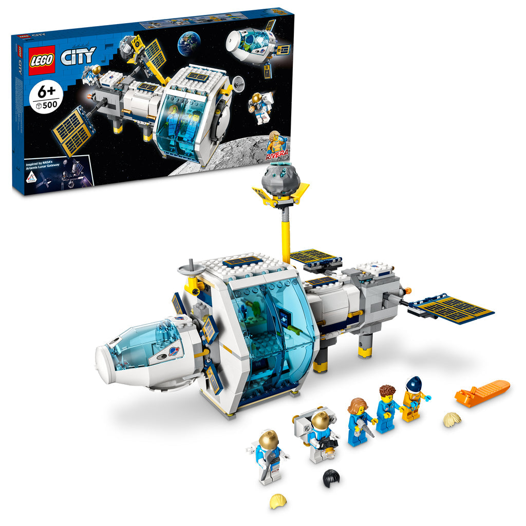 LEGO® City Lunar Space Station - Trạm Vũ Trụ Mặt Trăng - LEGO City 60349