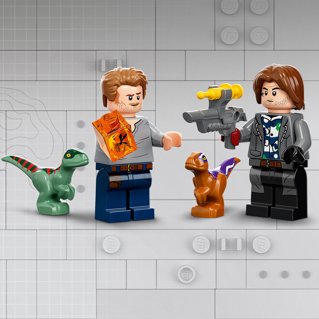 LEGO® Jurassic World Atrociraptor Dinosaur: Bike Chase - Đồ chơi lắp ráp Truy Đuổi Khủng Long - LEGO 76945