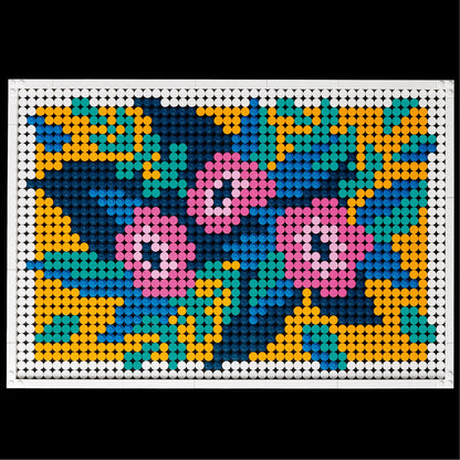 LEGO® Art Floral Art - Tranh Nghệ Thuật Hoa Cỏ - LEGO 31207 LEGO - ảnh 6 - LEGO® Art