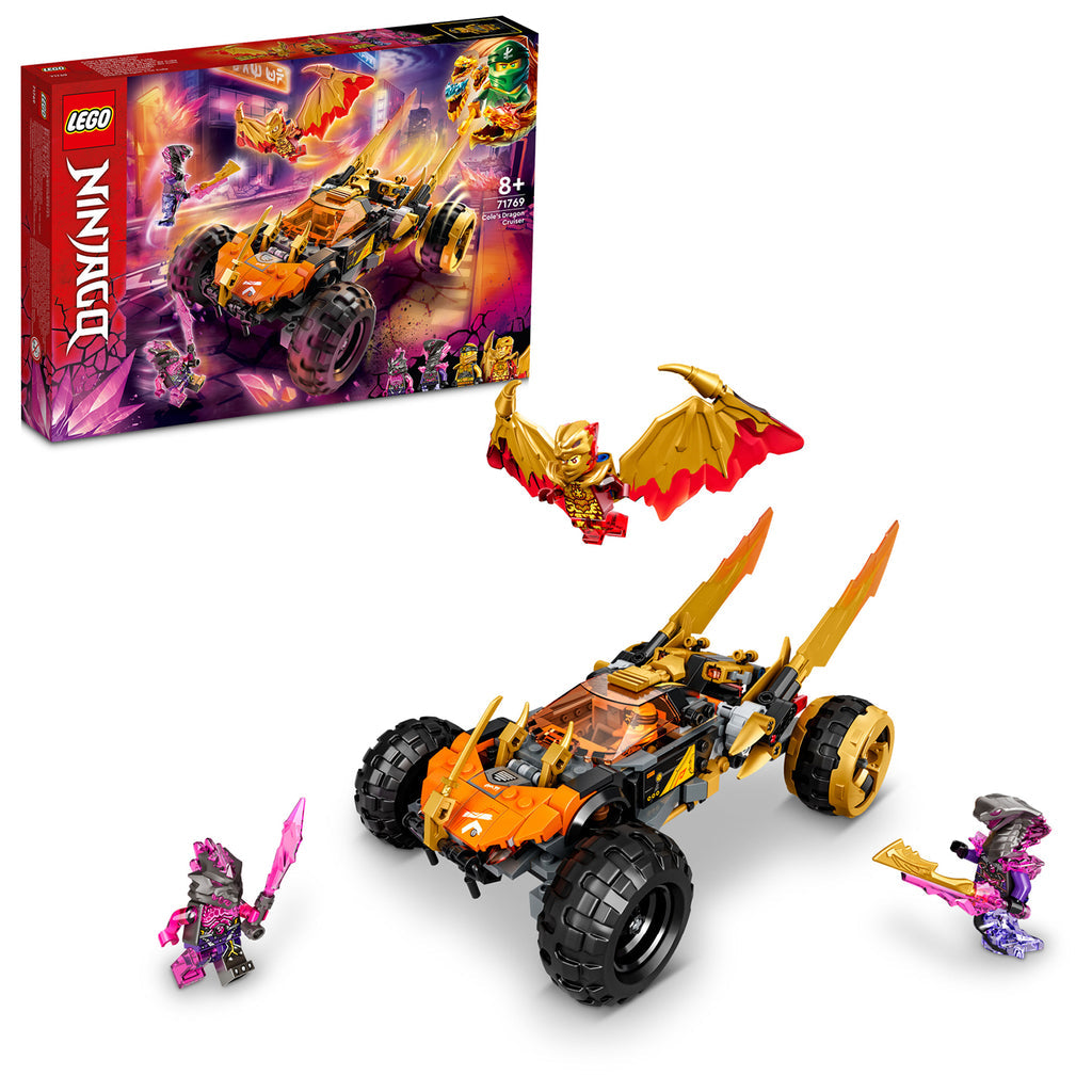 LEGO® NINJAGO® Cole’s Dragon Cruiser - Xe Đua Rồng Của Cole - LEGO 71769