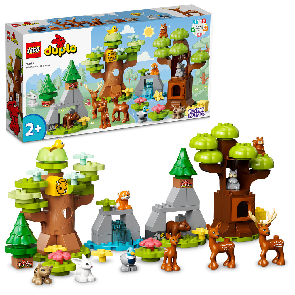 LEGO® DUPLO™ Wild Animals of Europe - Đồ chơi lắp ráp Động vật Châu Âu 10979