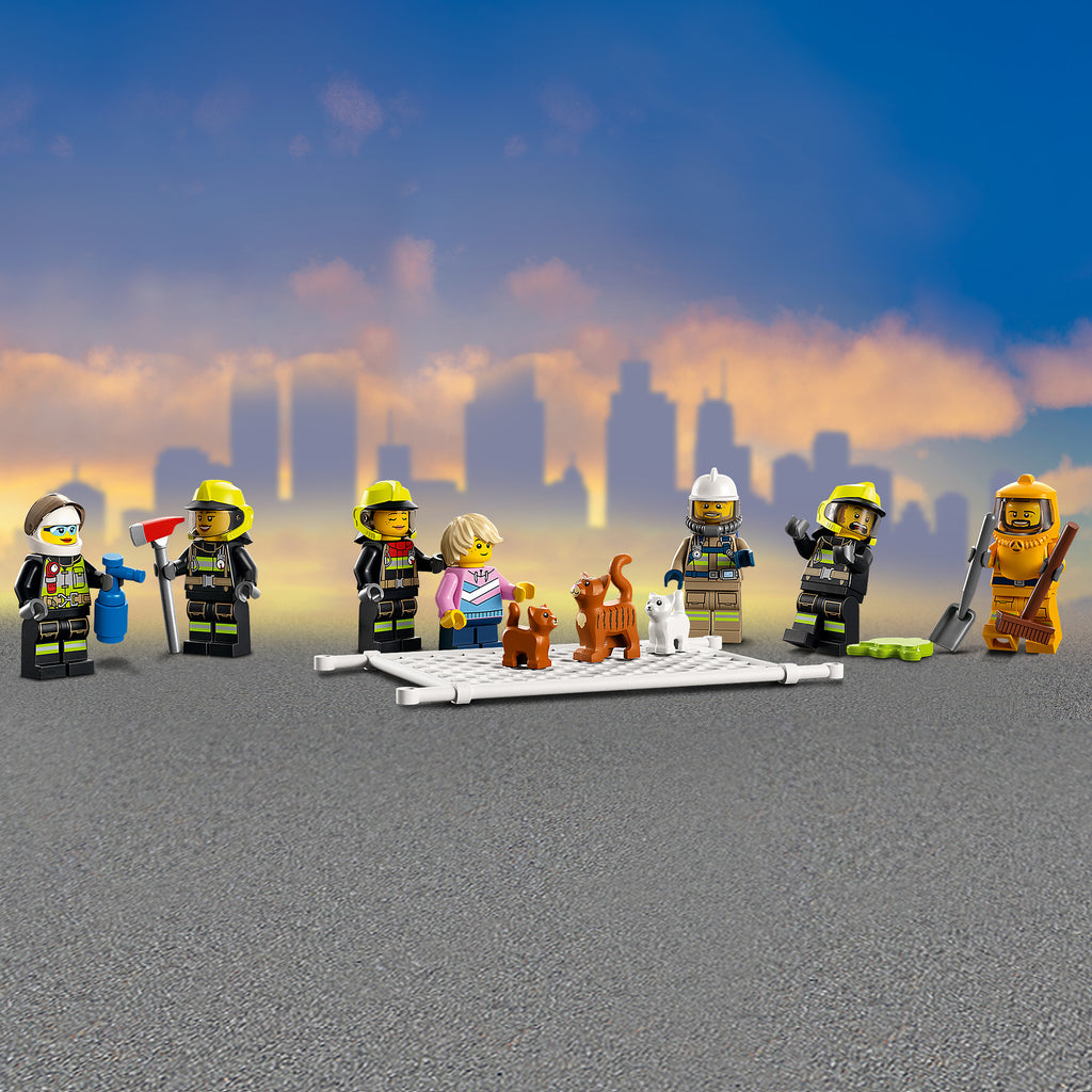 LEGO® City Fire Brigade - Bộ Đồ Chơi Lắp Ráp Lữ Đoàn Cứu Hỏa - LEGO 60321 LEGO - ảnh 8 - LEGO Sets