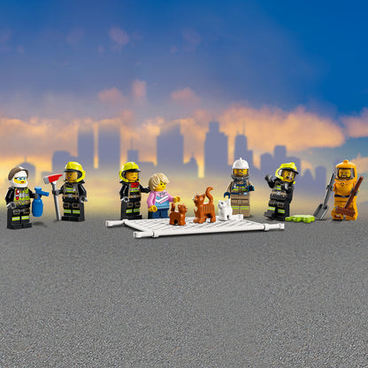 LEGO® City Fire Brigade - Bộ Đồ Chơi Lắp Ráp Lữ Đoàn Cứu Hỏa - LEGO 60321 LEGO - ảnh 8 - LEGO Sets