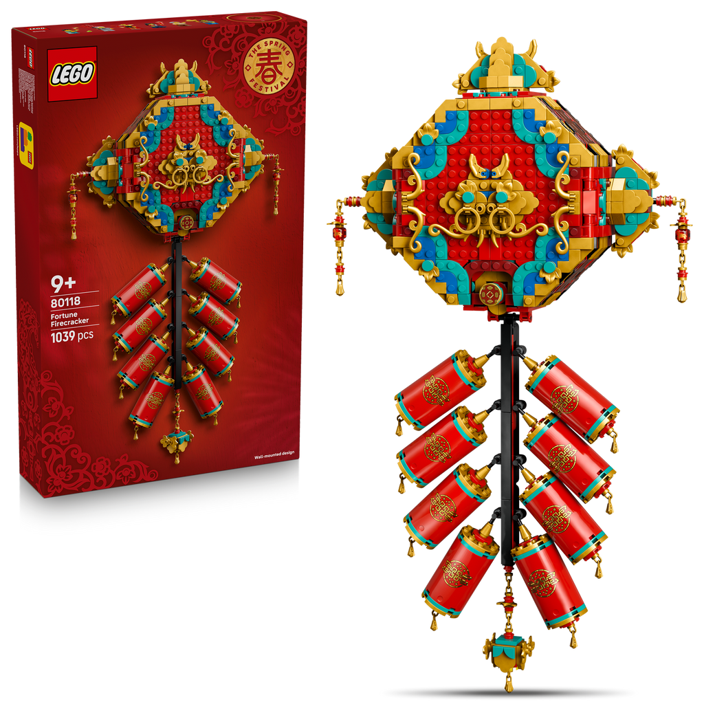 LEGO® Spring Festival Fortune Firecracker - Mô Hình Pháo Tết May Mắn - LEGO 80118 - Hình ảnh bổ sung 9