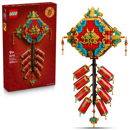 LEGO® Spring Festival Fortune Firecracker - Mô Hình Pháo Tết May Mắn - LEGO 80118 - Hình ảnh bổ sung 9