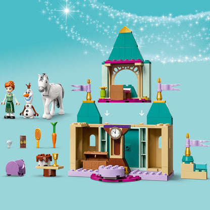 LEGO® Disney™ Frozen Anna and Olaf’s Castle Fun - Đồ Chơi Lắp Ráp Lâu Đài Disney - LEGO 43204