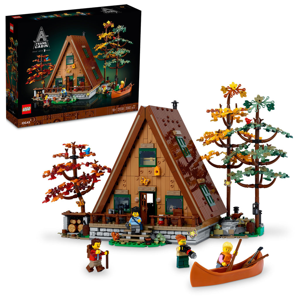 LEGO® Ideas A-Frame Cabin - Mô Hình Nhà Gỗ Chữ A - LEGO 21338 LEGO - ảnh 8 - LEGO Set