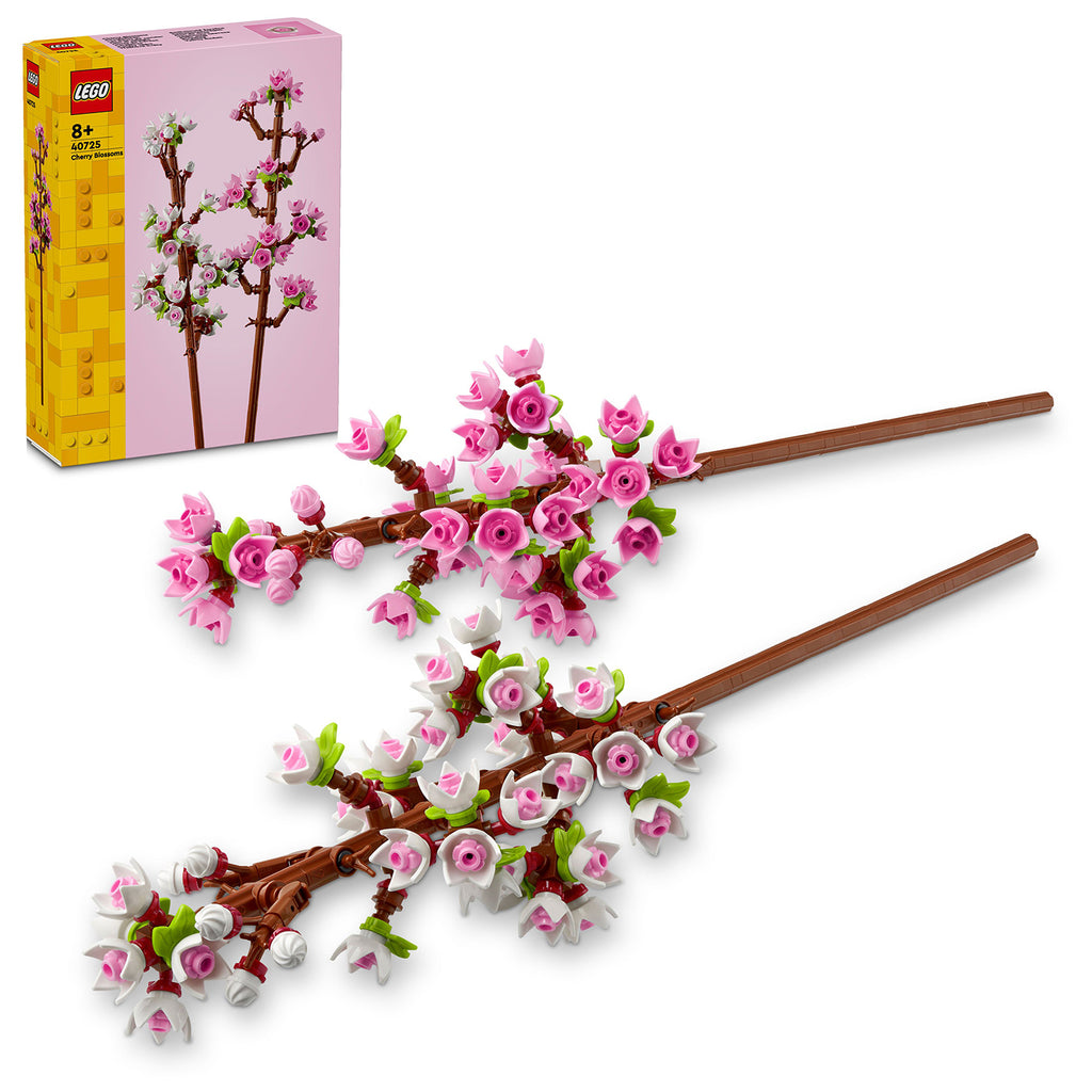 LEGO® Cherry Blossoms - Đồ Chơi Lắp Ráp Hoa Anh Đào Botanical - LEGO 40725 LEGO - ảnh 1 - LEGO Sets