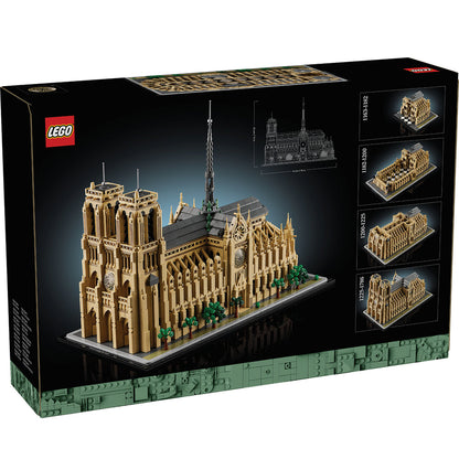 LEGO® Architecture Notre-Dame de Paris - Mô Hình Nhà Thờ Đức Bà Paris 21061 LEGO - ảnh 5 - Lego Architecture
